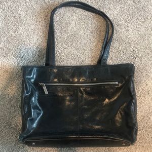 HOBO international black leather purse